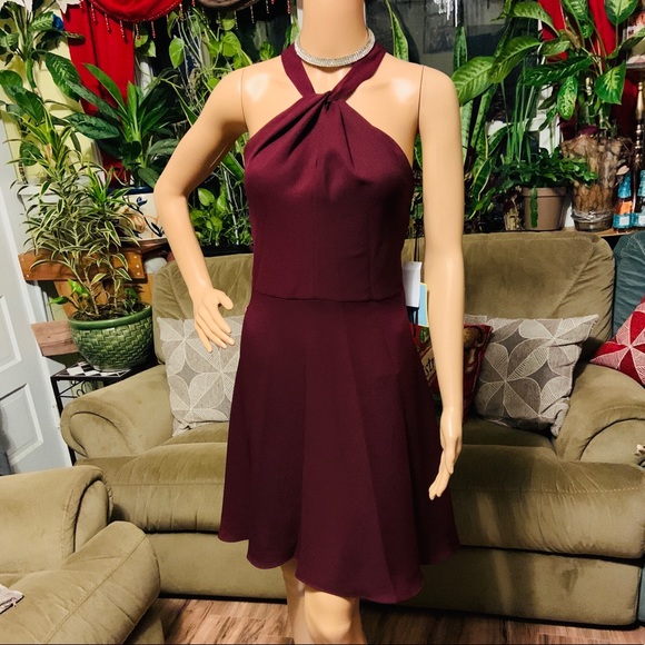 Burgundy Dress - Picture 2 of 5